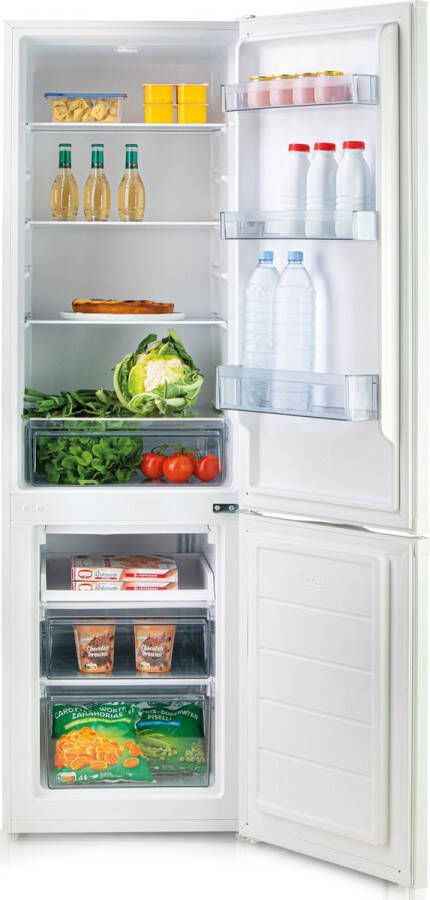 Domo DO992BFK Koel- Vriescombinatie 262L (191L + 71L) E – Wit