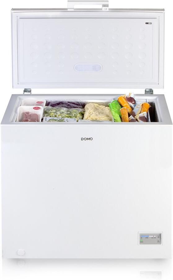 Domo DO91219F Vrieskist 198L Diepvrieskoffer Energieklasse D Wit