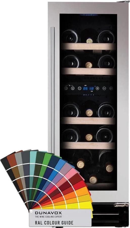 Dunavox Flow-17 Wijnkoelkast DAUF-17.58DC 2 Zones RAL Kleur RAL Kleur