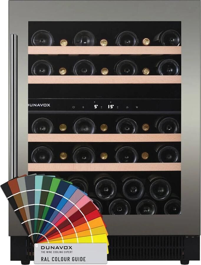 Dunavox Flow-39 Wijnkoelkast DAUF-39.121DC 2 Zones RAL Kleur RAL Kleur