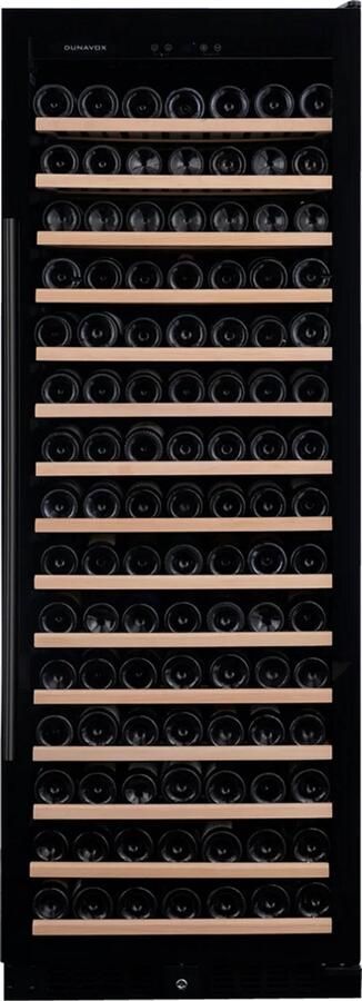 Dunavox Grande-194 Wijnkoelkast DX-194.490MBK 2 Zones Mat Zwart