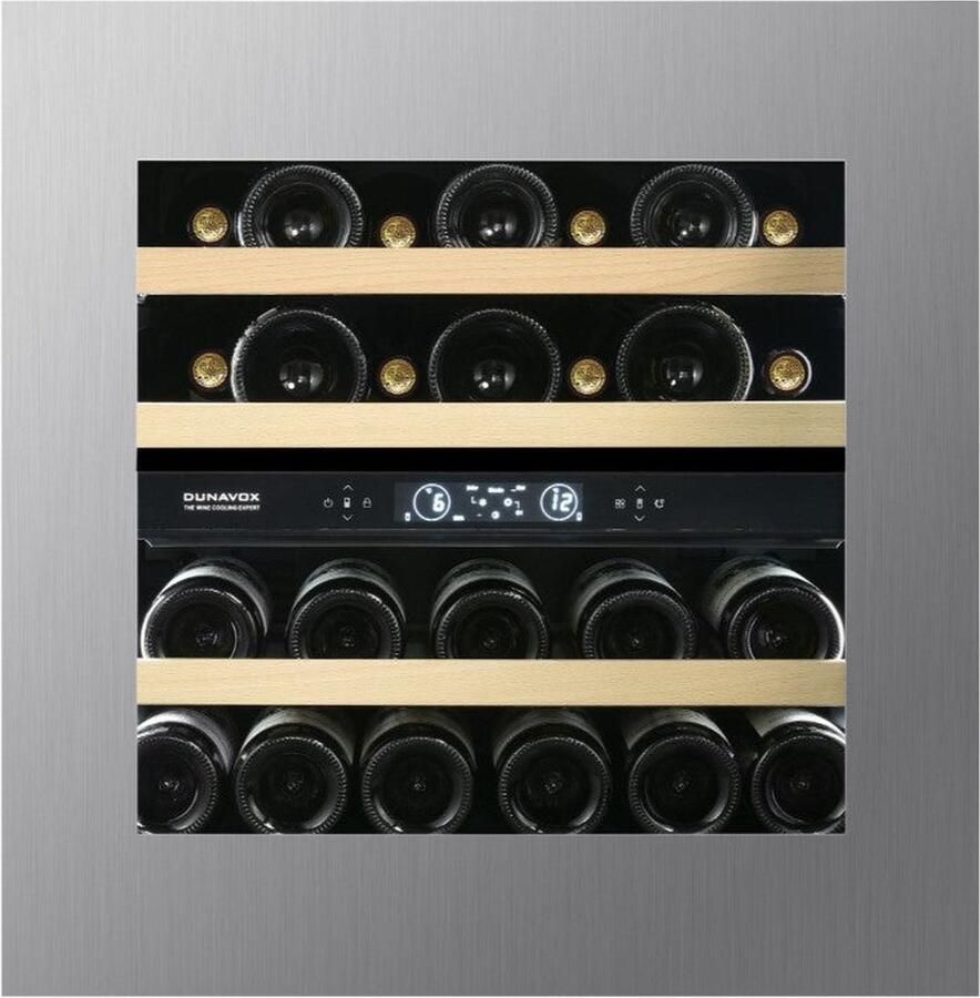 Dunavox Horizon-25.TO Wijnkoelkast DVH-25.65DSS.TO 2 Zones