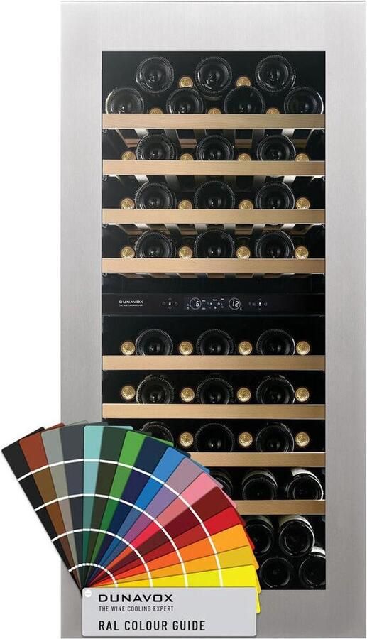 Dunavox Horizon-70.TO Wijnkoelkast DVH-70.185DC.TO 2 Zones RAL Kleur RAL Kleur