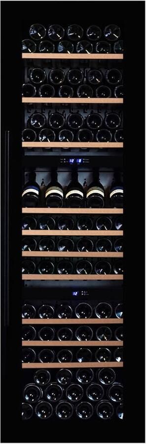 Dunavox Joy-89 Wijnkoelkast DX-89.246TMB 2 Zones Mat Zwart Mat Zwart