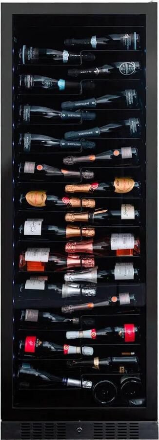 Dunavox Sera-143 Wijnkoelkast DX-143.468MB 1 Zone Mat Zwart Mat Zwart