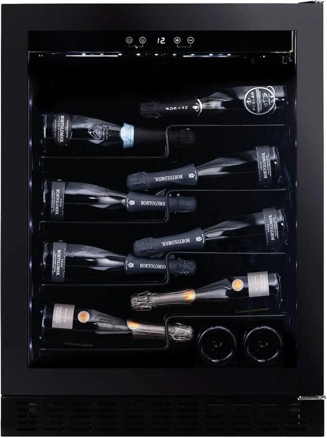 Dunavox Sera-40 Onderbouw Wijnkoelkast DAUF-40.138MB 60 cm breed Matzwart