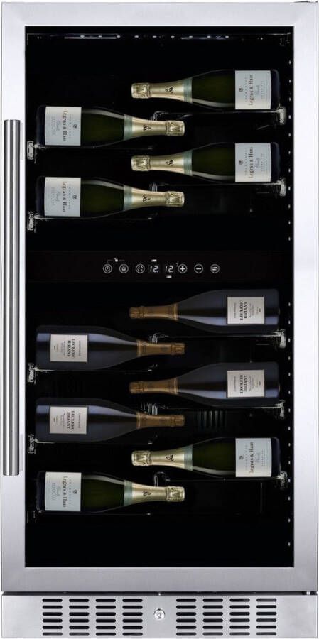 Dunavox Sera-58 Champagne Koelkast DX-58.258DSS 2 Zones