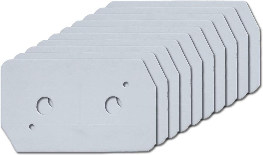 10 x filterdoek voor filter droger warmtepompdroger filtermat condensdroger 232 x 128 x 1 mm pluisfilter 12007650