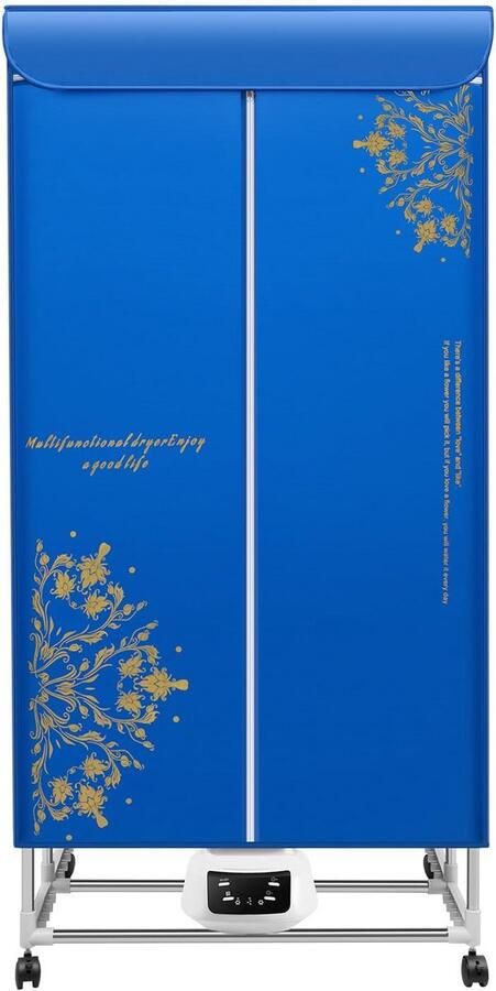 1500 W elektrische wasdroger met afstandsbediening Inklapbaar en energiezuinig design