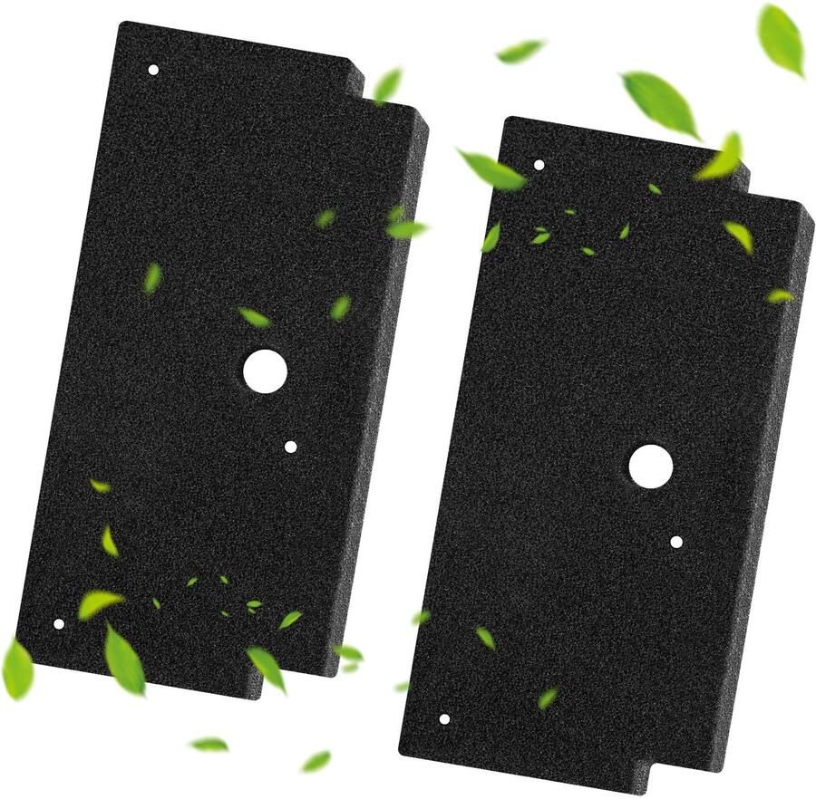 2 stuks 12022801 drogerfilter wasdroger voor schuimfilter 292x142x19mm sokkelfilter droger onderdelen Vervanging voor Iq500 in warmtepomp droger