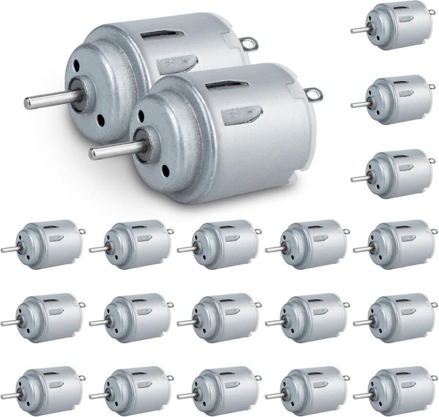 20 stuks Micro DC Motor kleine DC Motor Mricor R140 DC 3V-5V 18000RPM voor DIY speelgoed en wetenschappelijke experimenten