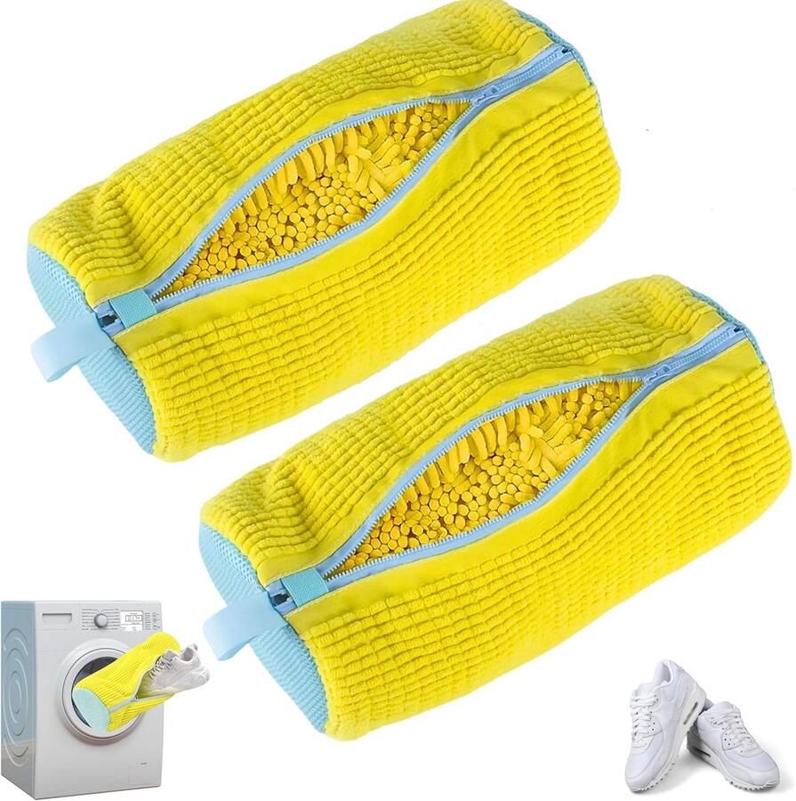 2x Waszakken voor Schoenen en Delicate Kleding Machinewasbaar