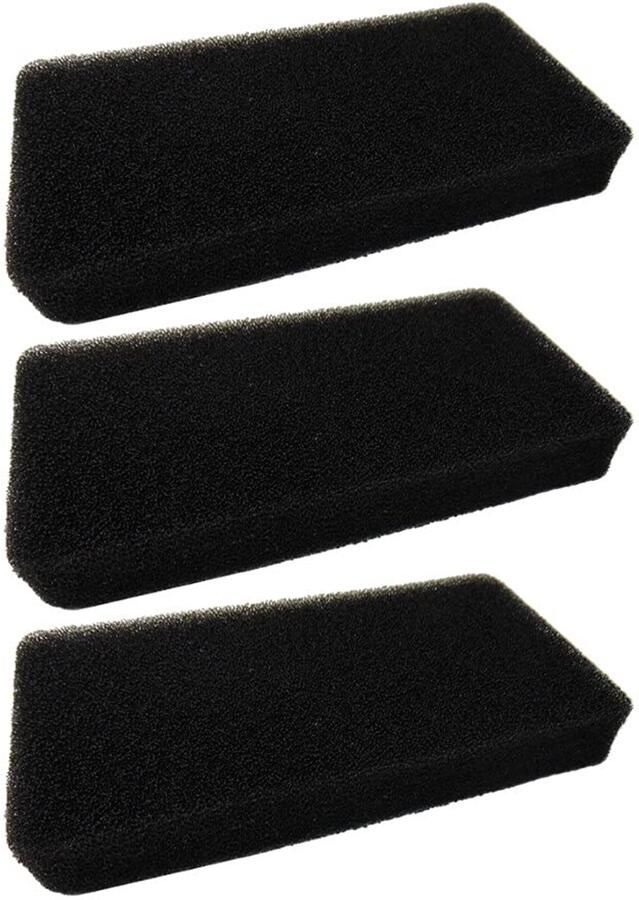 3 x sponsfilter schuimfilter schuimfilter voor D7462 D7565 L D8666N D7465 A++ D9565N wasdroger warmtepompdroger