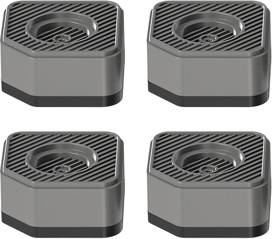 4 Pcs Vibration Damper Stabiele Wasmachine Voeten Antislip Wasmachine Demper Laag Geluid voor Wasmachines Koelkast Airconditioning