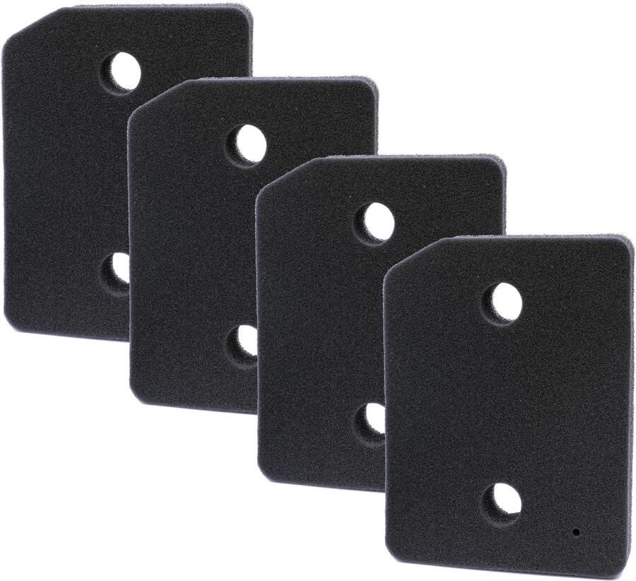 4 stuks droogfilters voor 9164761 droger warmtepomp droger fijn grof 207 x 157 x 30 mm bodemfilter sponsfilter condensatortdroger filtermat