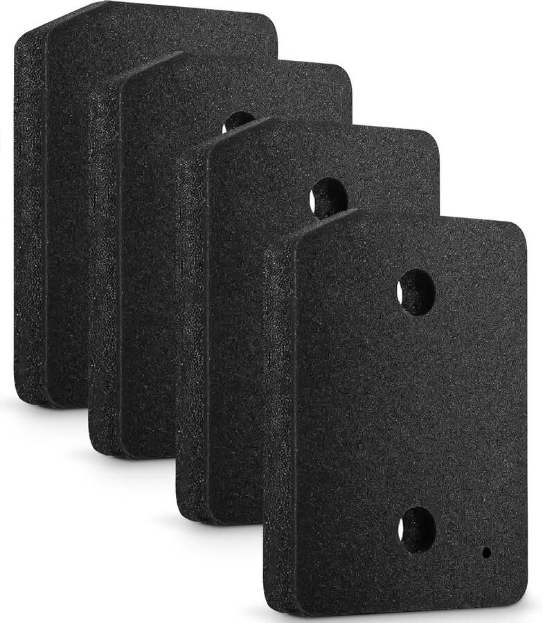 4 stuks sponsfilter filtermat voor -serie warmtepompdroger compatibel met 9164761 filter fijn grof 207 x 157 x 30 mm sokkelfilter reservefilter voor droger