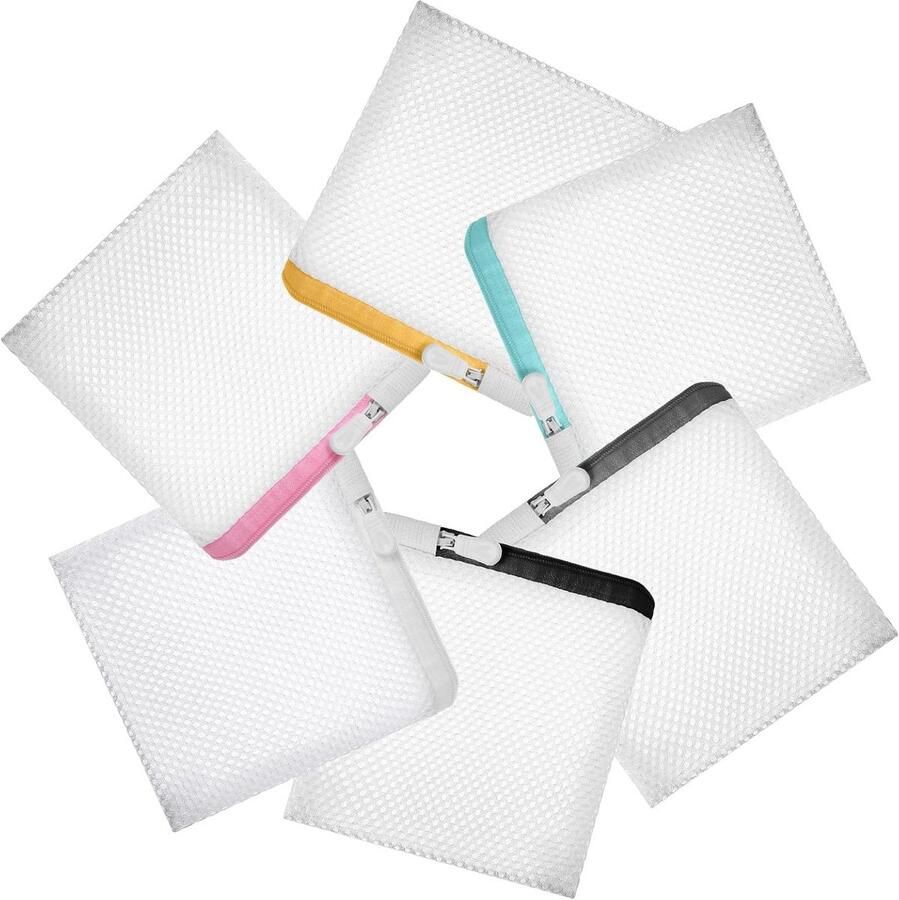 6 Mini Wasmandjes voor Fijne Was en Kleine Items