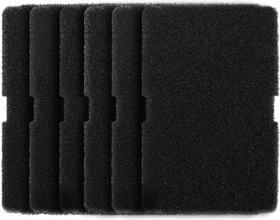 6 stuks wasdroger sponsfilter 240 x 155 x 10 mm warmtepomp droger filter vervangende accessoires sponsfiltermat voor 2964840100