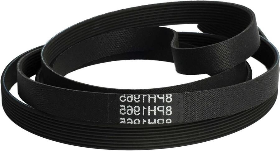 Aandrijfriem Wasdroger Reserve riem Trommel Laten Draaien Precisie Passend 196.5 cm Zwart