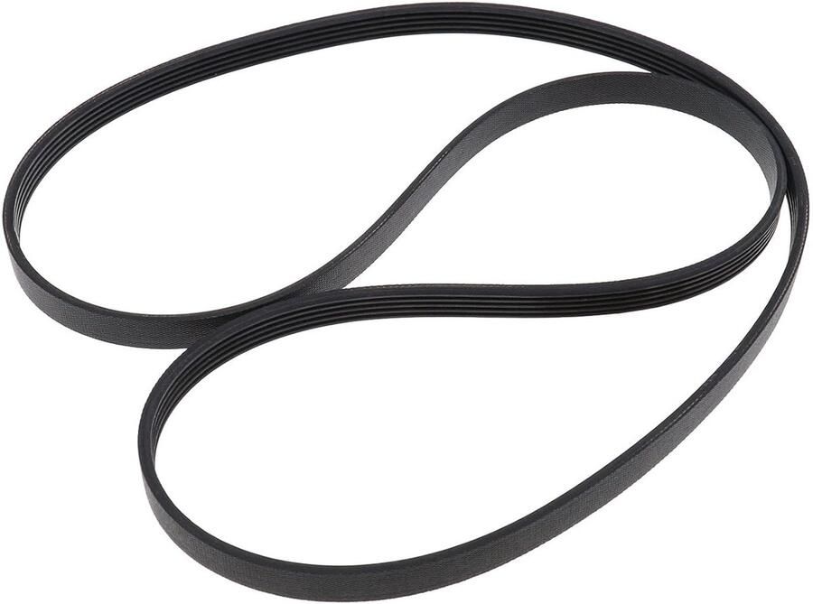 Aandrijfriem Wasmachine Distributieriem Rubber Vervangen Versleten Riem Gesloten Lus Ontwerp 1160 mm Omtrek Zwart