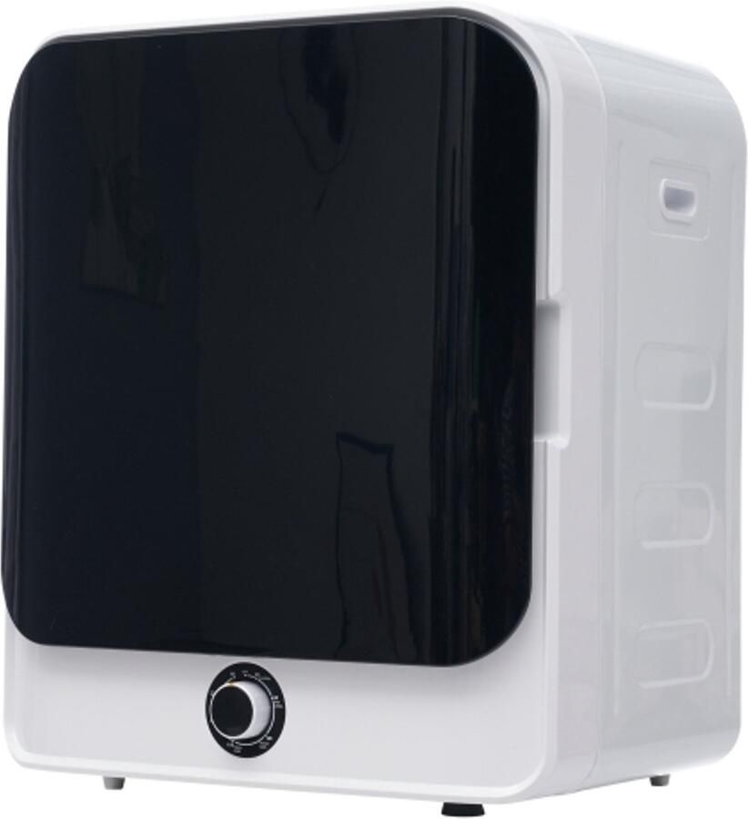 Afzuigdroger 49 5x43 5x59 5cm RVS 830W Energie-efficiëntieklasse G Meervoudige filtratie 5 programma s Oververhittingsbeveiliging Wandmontage