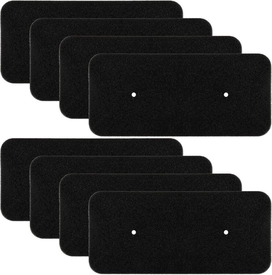 Aladdien Drogerfilters Herbruikbare filters voor wasdroger 8 stuks sponsfilters 275 x 125 x 10 mm Geschikt voor warmtepompdroger Filterm