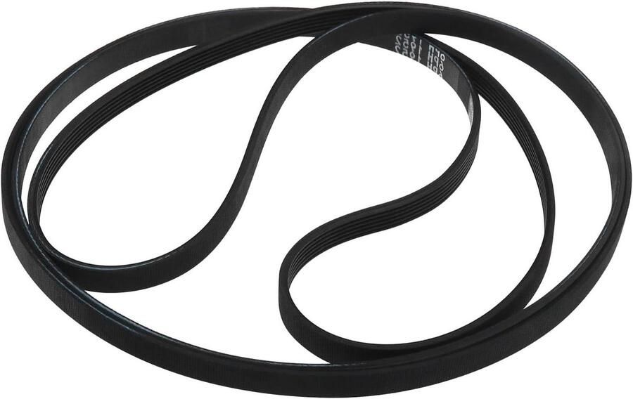 Allecto Plus Rubber Trommelriem met 6 Ribben voor Warmtepompdrogers Compatibel met Bauknecht Hotpoint Whirlpool SG Store 6PH1952