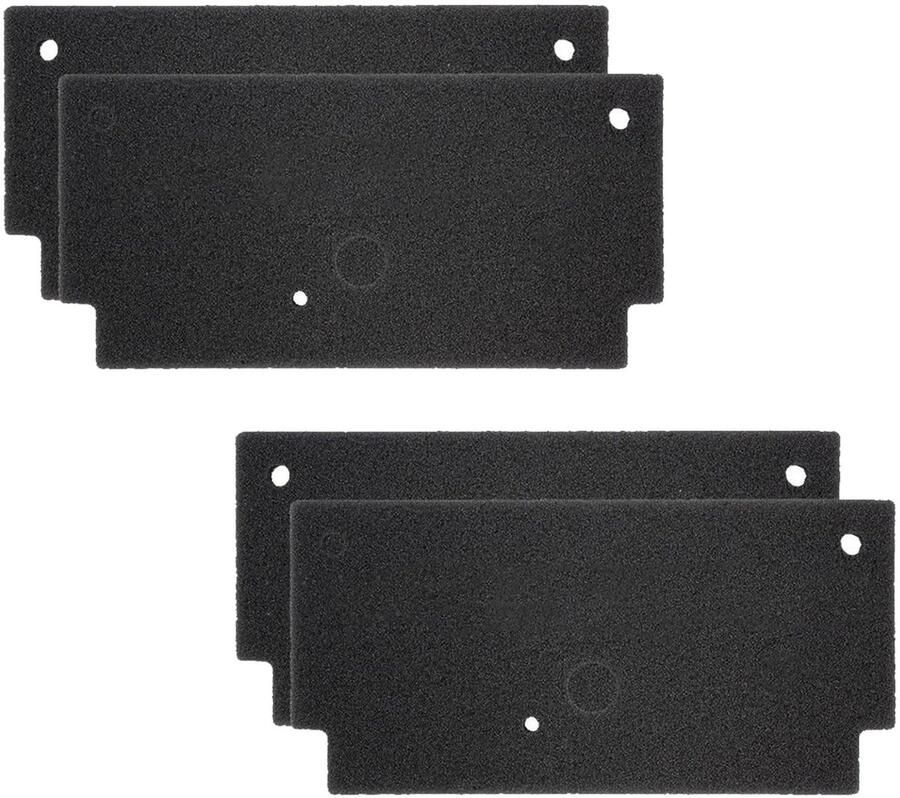Dailygoody Schuimstoffilter Drogerfilter Perfecte pasvorm Zwart Filtermat Voor warmtepompdroger Geschikt voor Bosch en Siemens