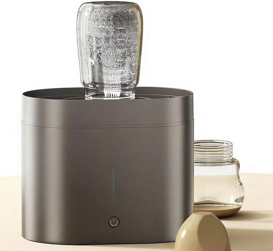 Automatische Bekerwasser Glazen Spoeler Snel Glazen Reinigen Grote Tank Capaciteit 1.6 Liter Koffie