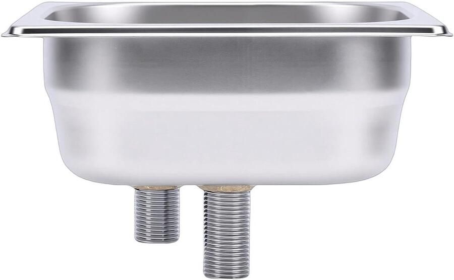Automatische Glas Spoeler Bekerwasser Keuken Snel Bekers Reinigen Hogedruk Reiniging 17.5 cm Zilver