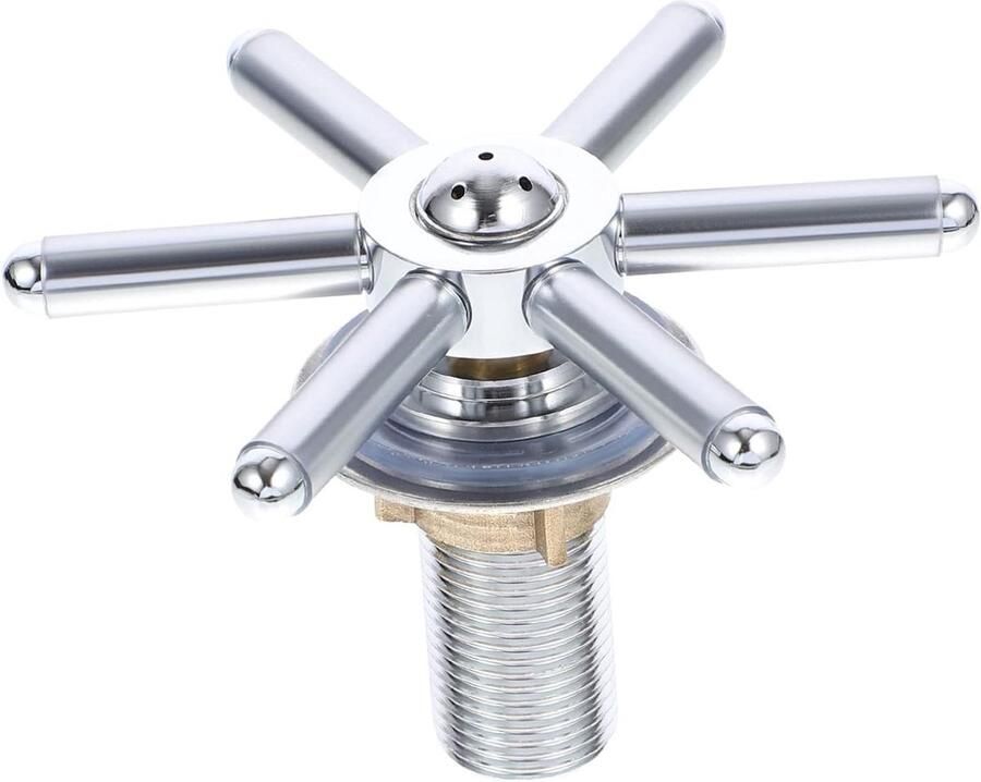 Bar Rinser Bekerwasmachine Glazenwasser Snel Beker Spoelen Hogedruk Spoelen 10 x 10 x 7 cm Zilver