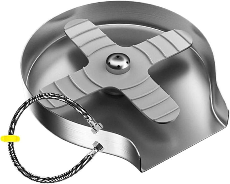 Beker Spoelmachine Gootsteen Reiniger Glazen Wassen Efficiënte Automatische Reiniging 81 x 133 x 81 cm Meerkleurig