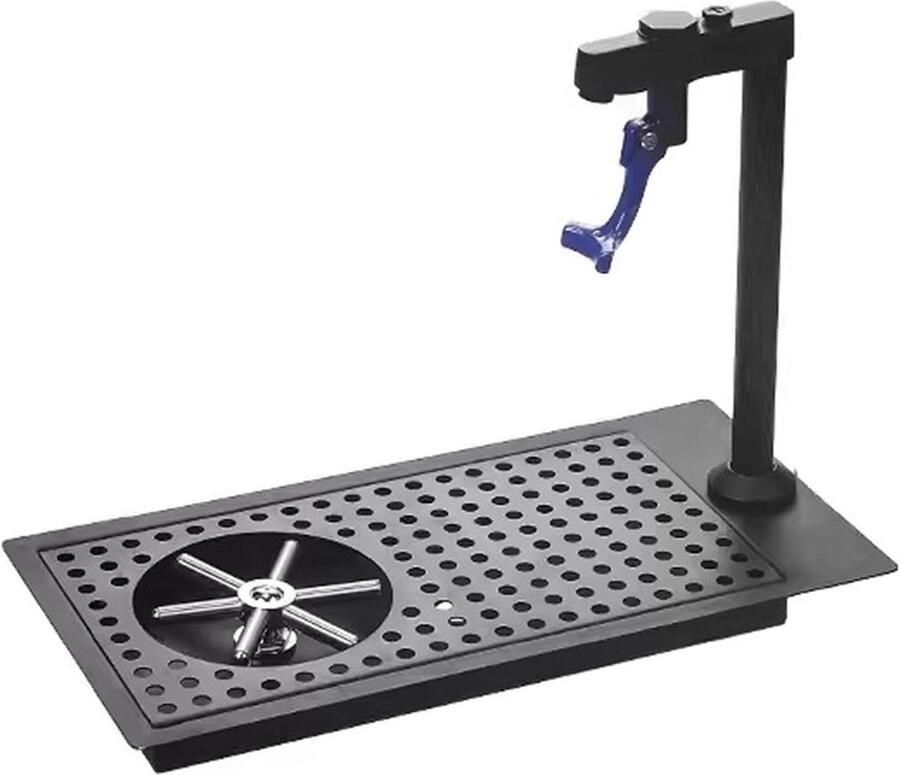 Bekerwasmachine Glazenwasser Pitcher Rinser Efficiënt Spoelen Bekers Roestvrij Staal 375 x 175 cm Zilver