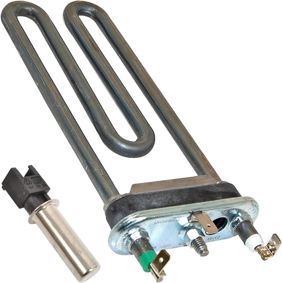 Boiler Element Verwarmingselement Wasmachine Reparatie Met NTC Sensor 1700 Watt Zilverkleurig