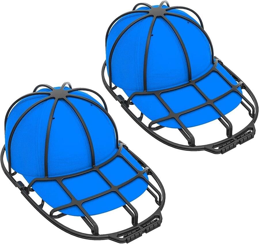 Capwasmachine voor Baseball Caps 2 Stuks Geschikt voor Volwassenen en Kinderen Handig voor Afwassen in de Vaatwasser Ideaal voor Hoeden en Petten