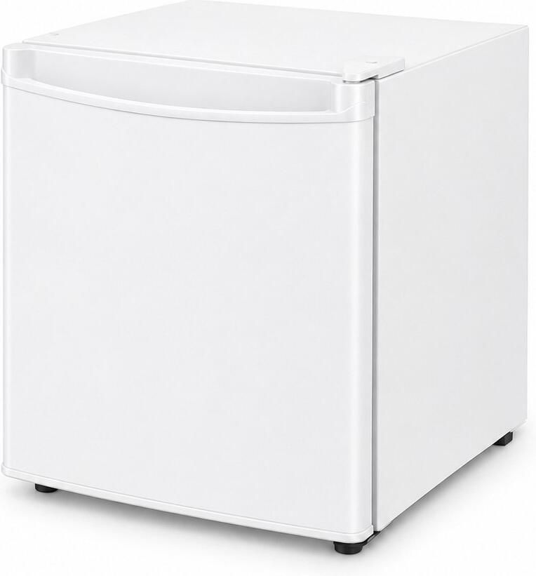 Celestul Mini Koelkast 45L Koelkast met Vriesvak Stille Minibar 41 dB Compacte Koelkast voor Slaapkamer Kantoor & Studentenkamer Wit