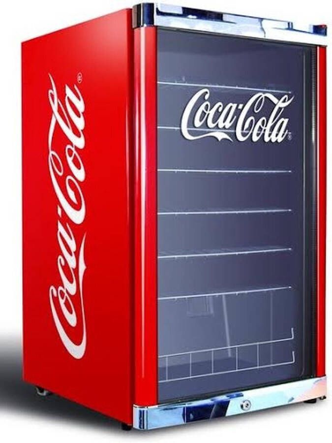 Coca-Cola positieve glazen kast 115L HIGHCUBE