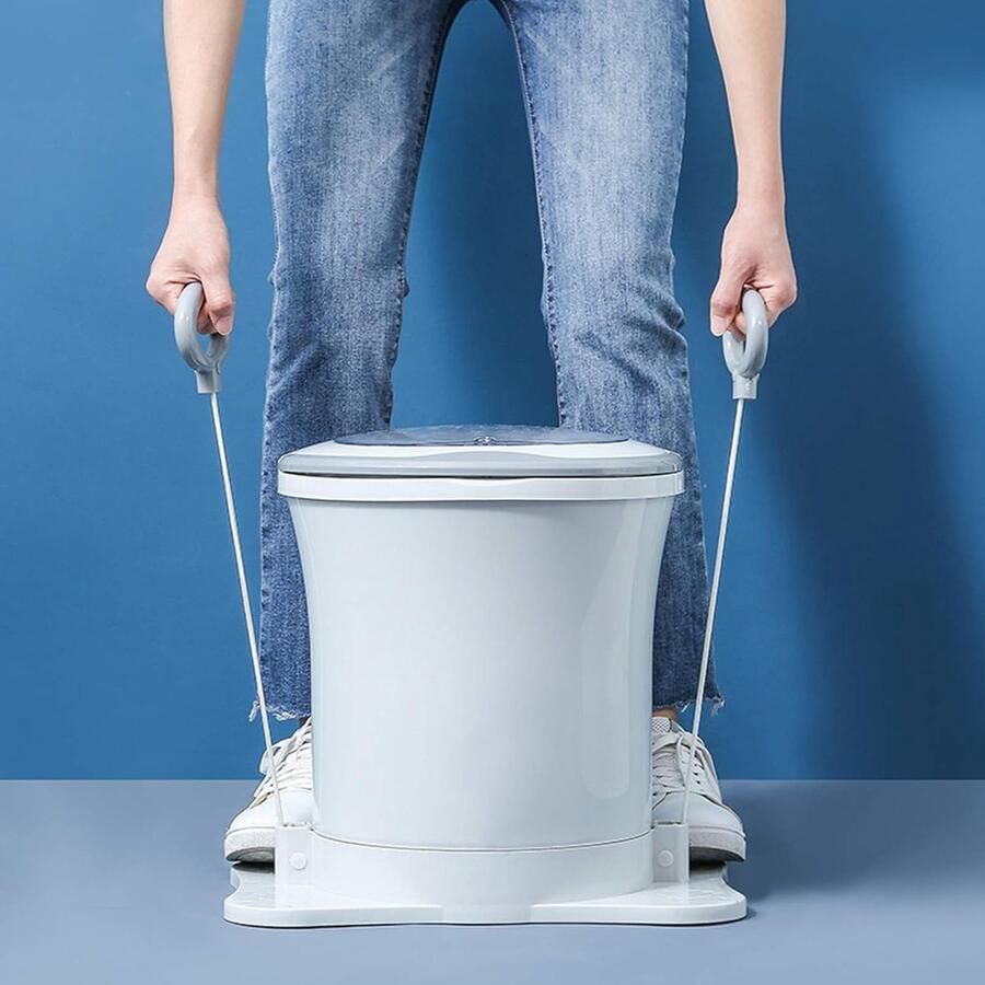 Compacte centrifuge Mini wasdroger Kleding drogen Handmatige bediening 3.5KG capaciteit Wit