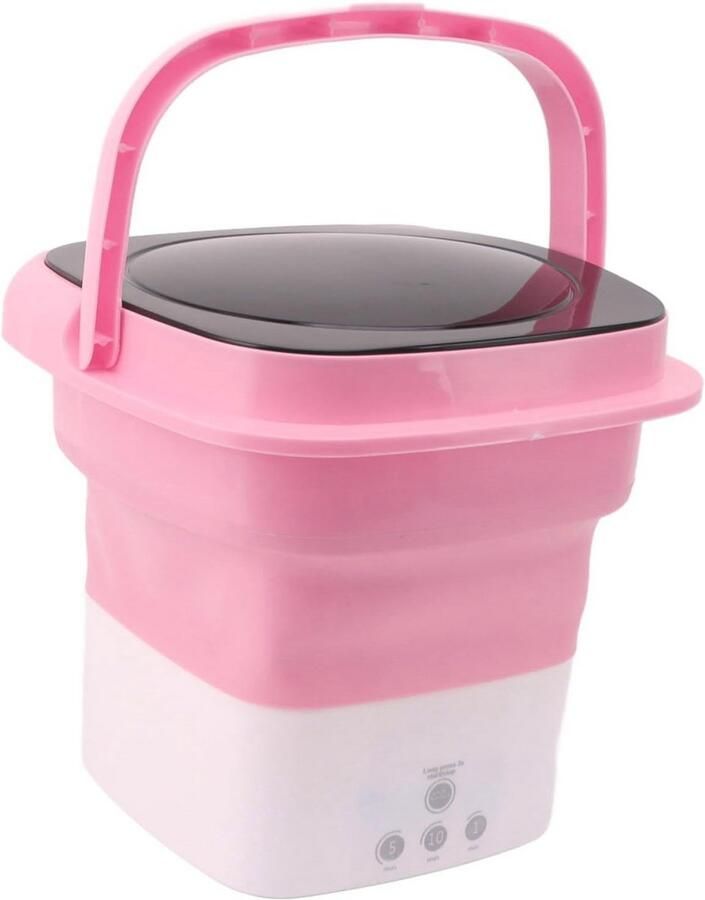 Compacte Draagbare Opvouwbare Wasmachine voor Huishoudelijk Gebruik Efficiënte Wasoplossing voor Babykleding
