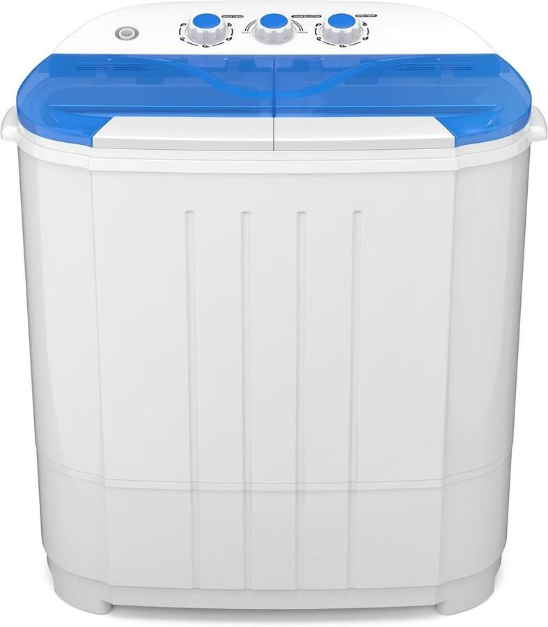 Compacte Draagbare Wasmachine met Centrifuge Mini Wasmachine 6 5 kg voor Kleine Ruimtes & Campers