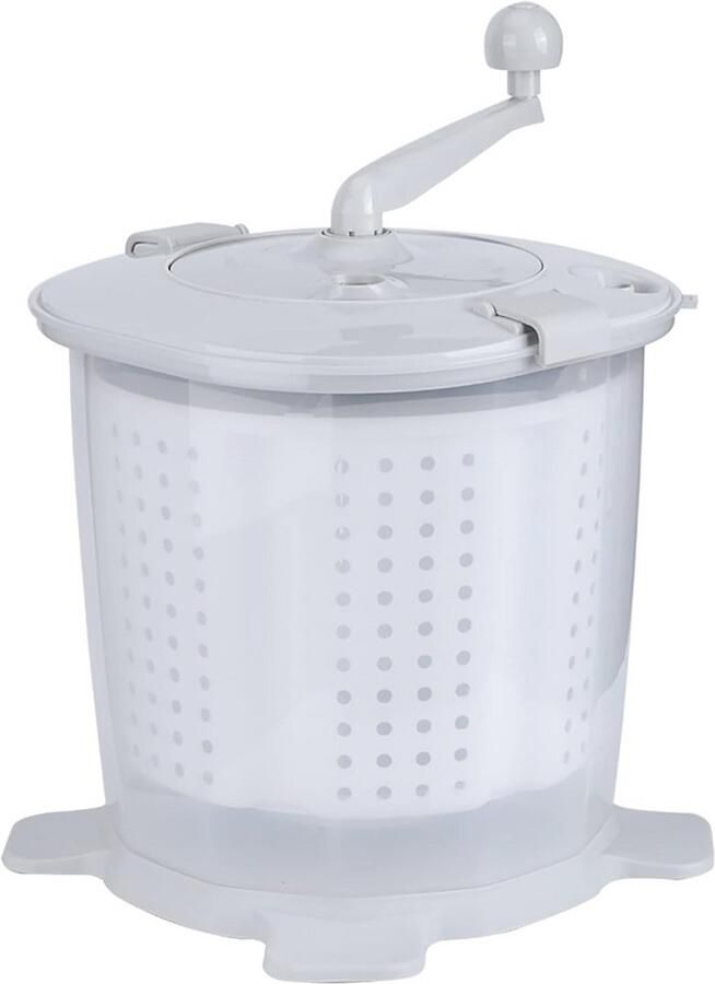 Compacte Handmatige Wasmachine voor Thuis en Studenten Grijs Ideaal voor Kleine Ruimtes