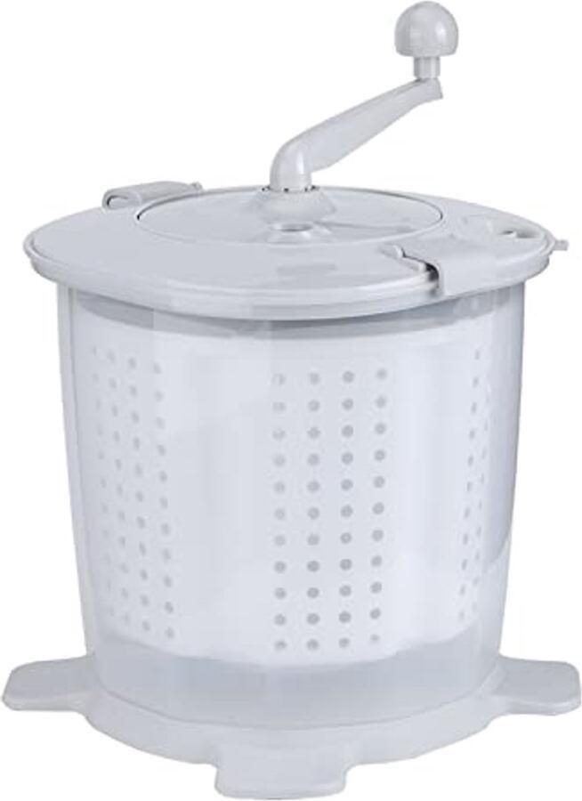 Compacte Handmatige Wasmachine voor Thuis en Studenten Grijs Ideaal voor Kleine Ruimtes