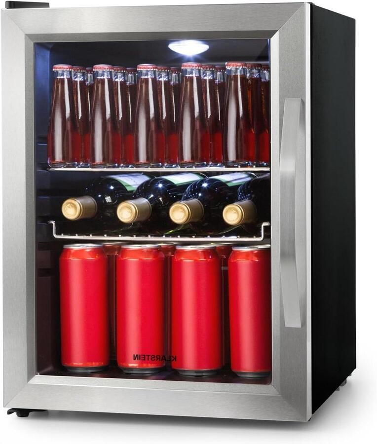 Mini Koelkast Drankkoeler Bar Dranken Koelen Stil 42 dB 35 Liter Zwart