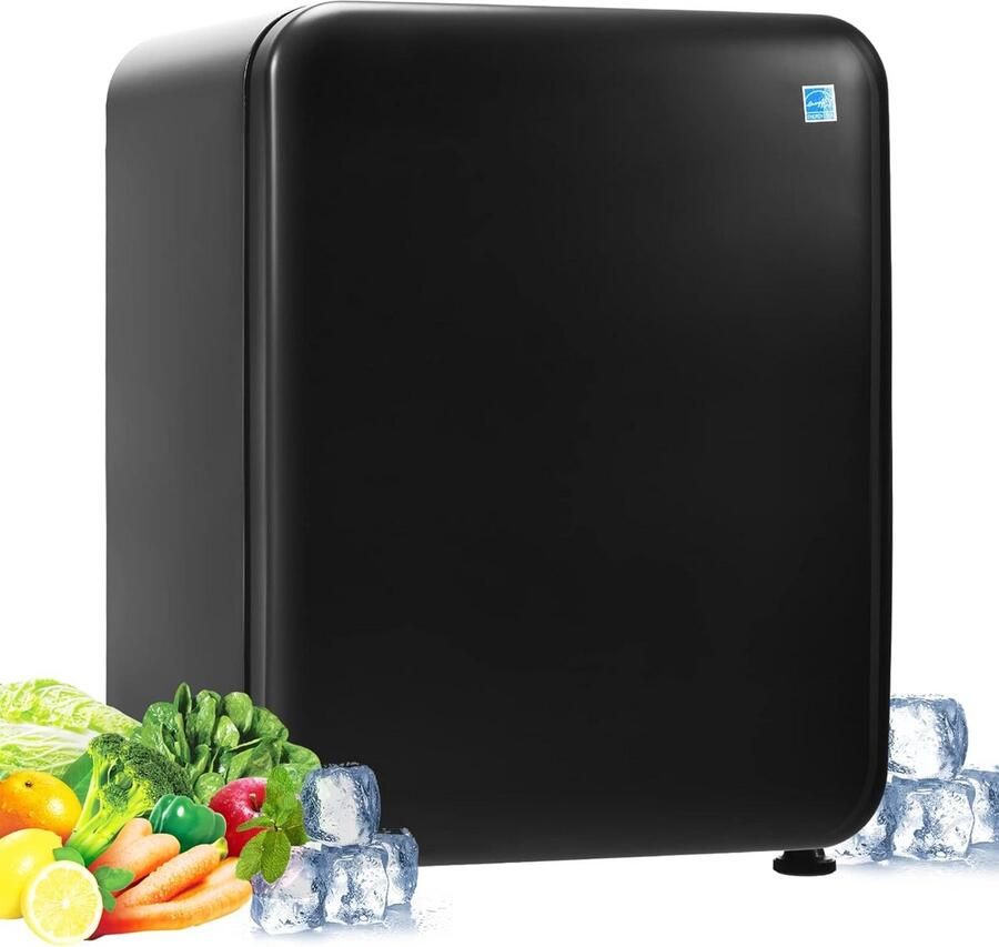 Compacte Mini Koelkast 68L Drankkoeler met Verstelbare Temperatuur (0-10°C) en LED Verlichting