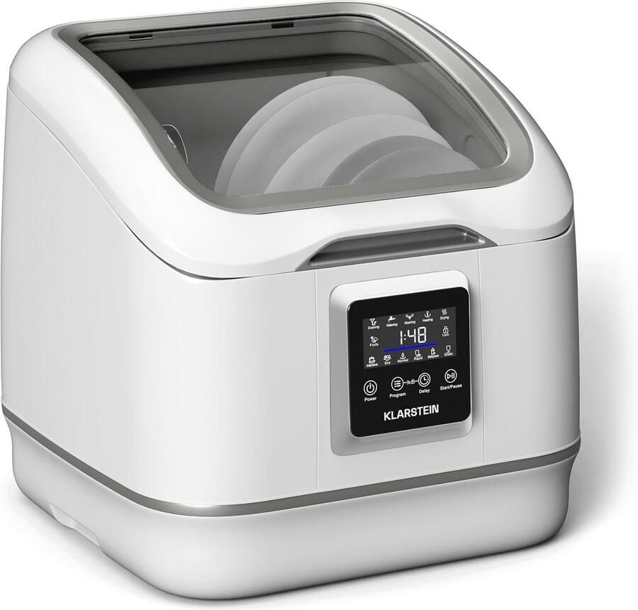 Compacte Tafeldouche voor aanrecht met 7 programma's en stil functioneren