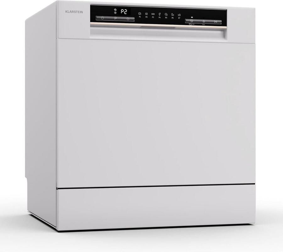 Compacte Tafelmodel Vaatwasser voor 8 couverts Stil en Eenvoudig te Installeren