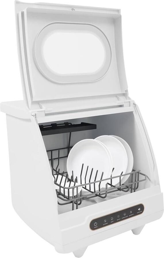 Compacte Vaatwasser Mini Vaatwasser Snel Servies Wassen 5 Liter Watertank 45 x 45 x 43 cm