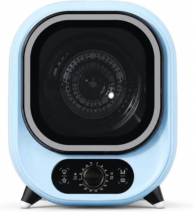 Compacte Wasdroger Draagbare Droger Kleine Ruimtes Centrifuge Functie 5 kg Capaciteit Wit