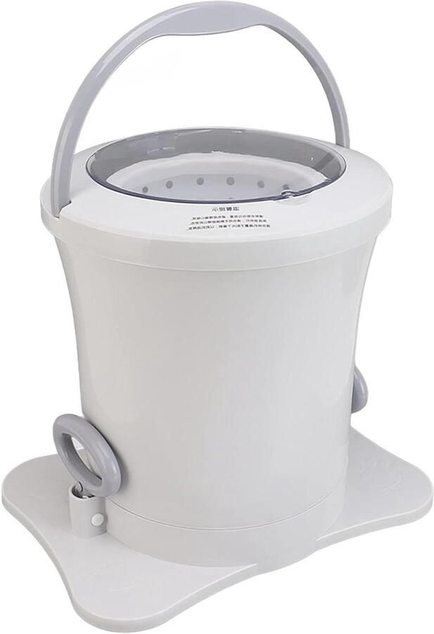 Compacte Wasdroger Handmatige Centrifuge Kleding Ontwateren 2500 RPM Snelheid Niet gespecificeerd Wit