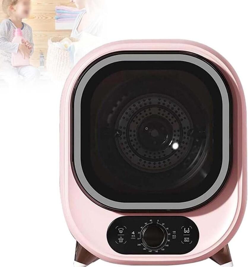 Compacte Wasdroger Mini Droger Ruimtebesparend Roestvrijstalen Trommel 5kg Capaciteit